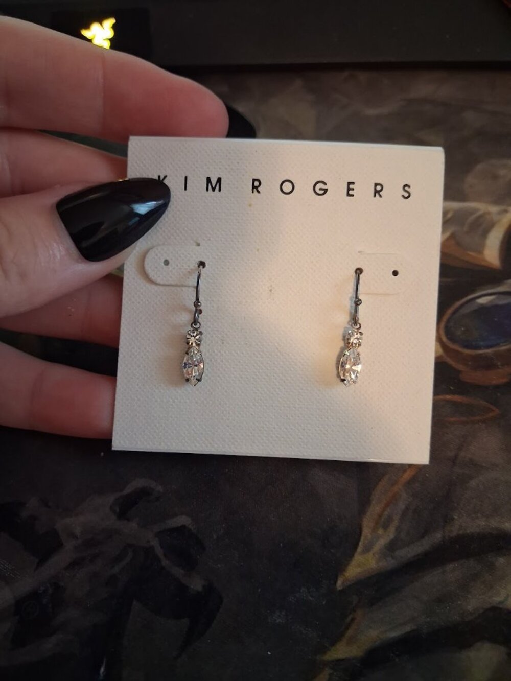 Kim Rogers dangle earrings